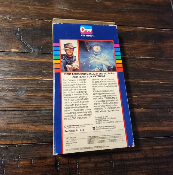 For A Few Dollars More - VHS - Picture 4 of 5